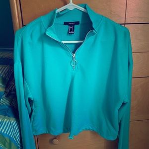 Forever 21 1/4 Zip Pullover